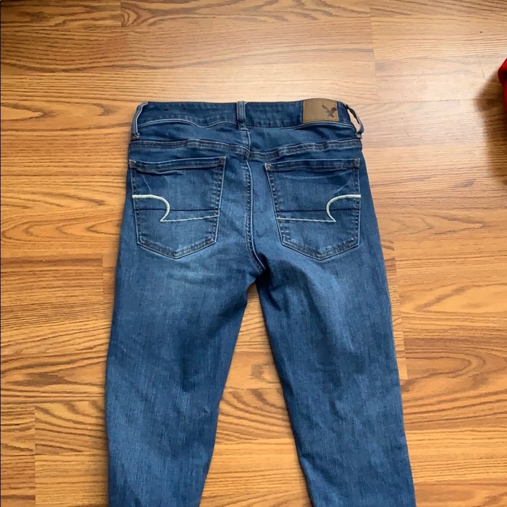 american eagle blue jeans